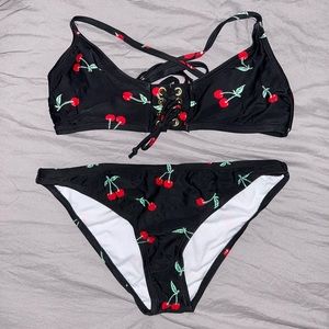 Cherry Swimsuit Set